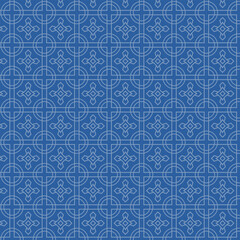 Obraz premium Abstract Geometric Hexagon Seamless Pattern Background