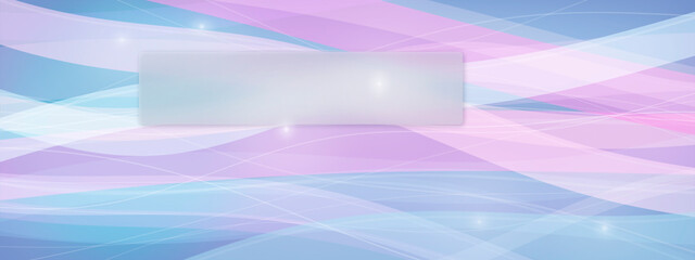 Naklejka premium Pastel triangular and rectangular geometric shapes glow with gentle gradients, creating a calm futuristic feel for website headers, posters, or brand backgrounds.