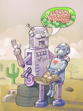 future and robot