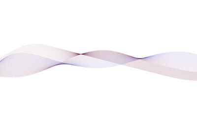 Fototapeta premium Abstract wavy line background for web design and presentation, modern gradient colors