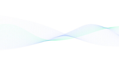 Fototapeta premium Abstract wave pattern background for web design and wallpaper, soft blue green gradient