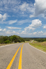 Fototapeta premium Texas rural road 