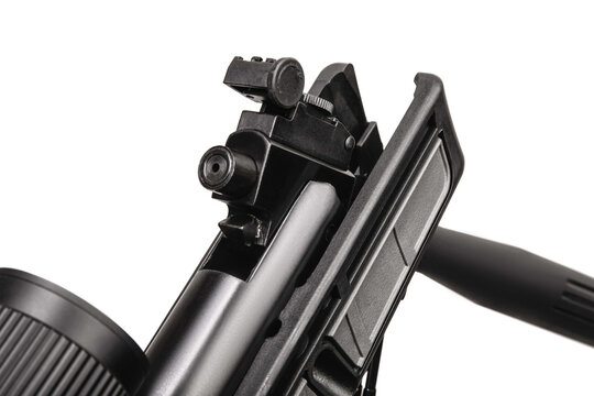 Break barrel airgun loading mechanism detail