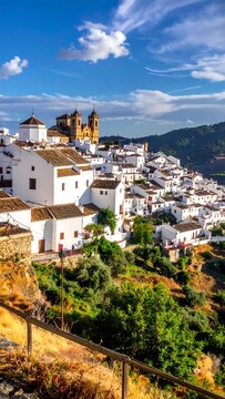 White town in Andalusia.