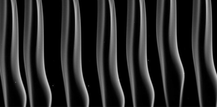 Abstract wavy line pattern background, black and gray texture
