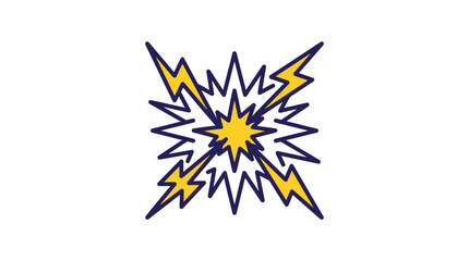 Comic Book Explosion Vector Illustration © Aris Aris