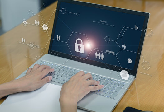 サイバーセキュリティの強化　社内データの不正アクセス防止　セキュリティの概念　個人情報保護　クラウド　DX（デジタルトランスフォーメーション）