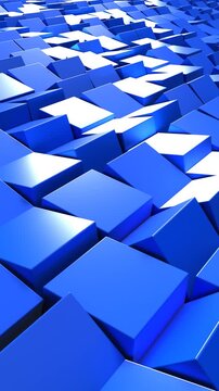 Abstract Dynamic 3D Cubic Grid Pattern Vertical Animation

Dynamic 3D geometric cube grid background rendered in a vertical orientation. Ideal for mobile-first content, social media stories, and minim