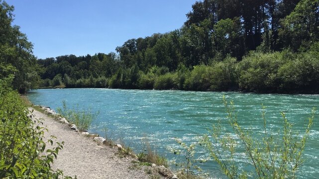 Die Aare in Bern 