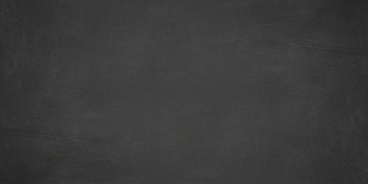 Dark chalkboard texture background with subtle chalk stains and empty space for text copy space chalky blackboard. Minimalist dark charcoal gray or black chalkboard texture background.