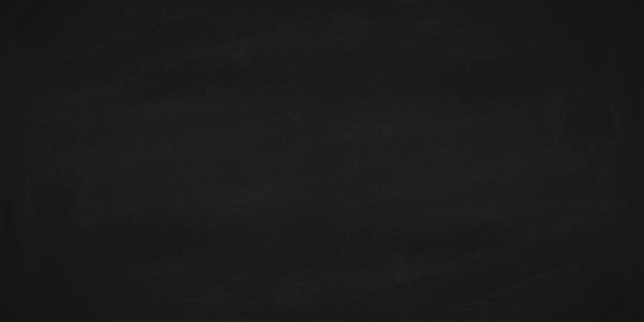 Dark chalkboard texture background with subtle chalk stains and empty space for text copy space chalky blackboard. Minimalist dark charcoal gray or black chalkboard texture background.