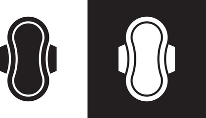 Hygienic pad icon © Krupal