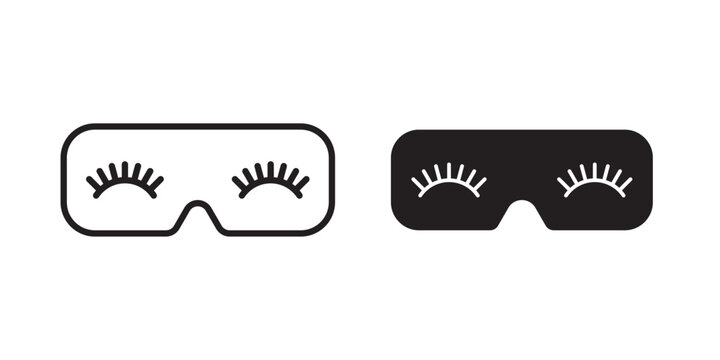 Eye mask icon