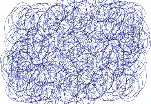 Pencil line chaos background, scribble doodle pen texture
