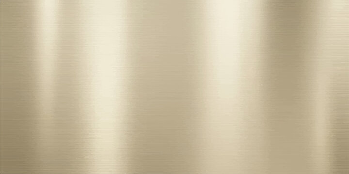 Abstract pale gold metallic background, brushed metal surface with gentle vertical sheen, luxury design for wallpaper, banner and cover