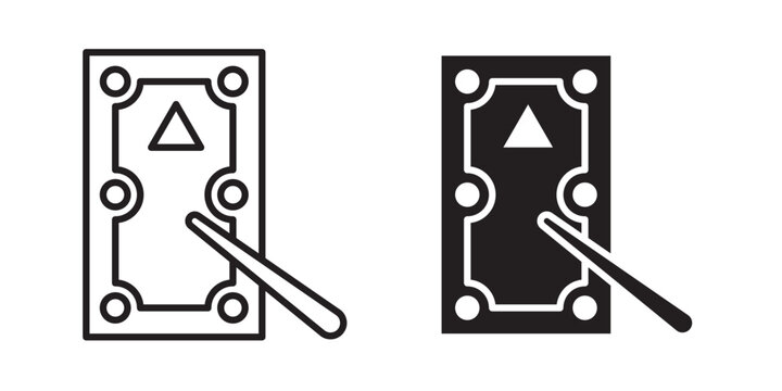 Pool table icon
