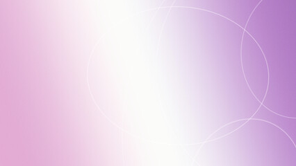 Soft purple abstract background with glowing geometric circles and gentle gradients, creating a calm modern mood for branding, presentations, and website headers. © Eldorado.S.Vector