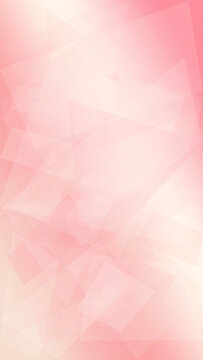 Soft pink geometric abstract background with light gradients and subtle facets, ideal for romantic designs, branding, and copy space on flyers or websites.