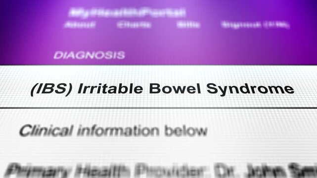 Generic Health Portal with Stomach Health Problem Diagnosis - IBS
