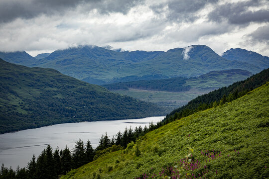 View from the path to Ben Lomond