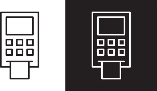 Card machine icon