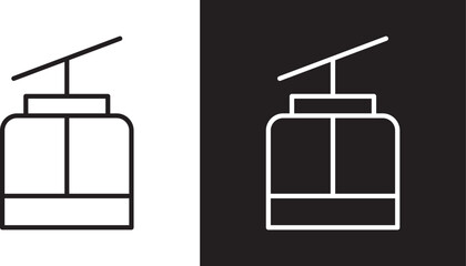 Chairlift icon © Krupal