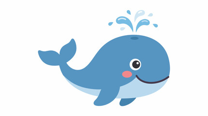 Naklejka premium whale icon vector