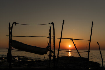 Atardecer sobre el mar con cielo colorido y horizonte infinito © Guillermo
