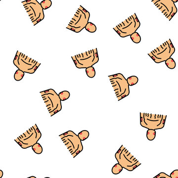cushing disease endocrinology vector seamless pattern cushing disease endocrinology sign illustration