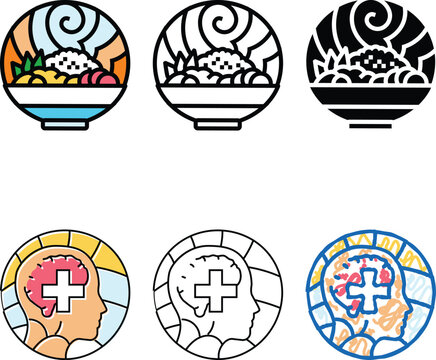 ayurvedic stylized cooking ayurveda color icon vector. ayurvedic cooking ayurveda sign. isolated symbol