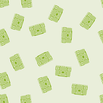 megastore shop vector glyph seamless pattern megastore shop sign illustration