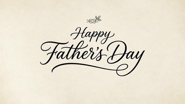 Compilation of elegant Father's Day greeting cards showcasing different typographies and designs for celebrating paternal bonds