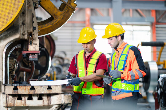 Professional engineering, worker, Man Quality, maintenance, check in factory, warehouse Workshop for factory operators, engineering women control. industry engineer team worker operate control...