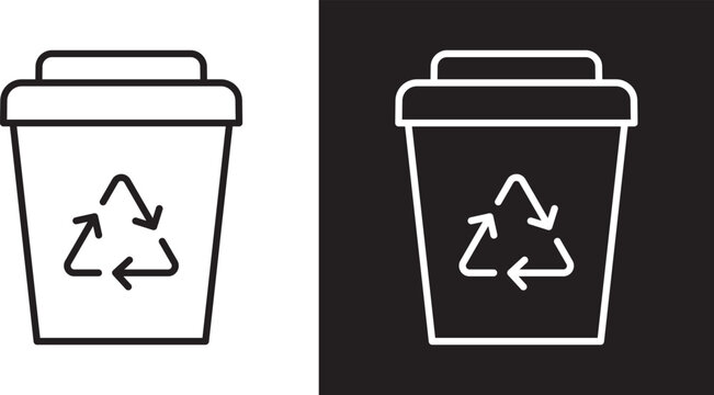 Trash compactor icon