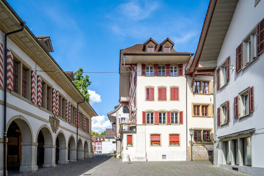Altstadt, Zofingen, Schweiz 