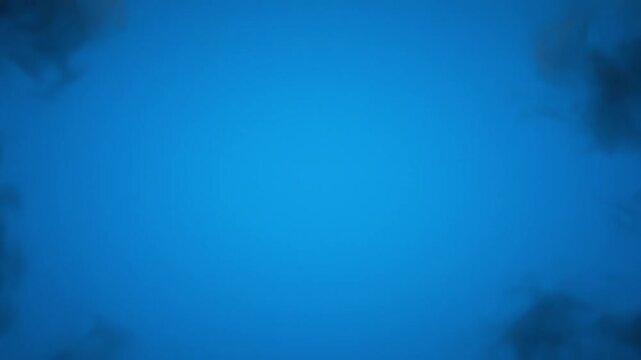 Dark atmospheric fog clearing from the center to reveal a bright blue light of mental clarity