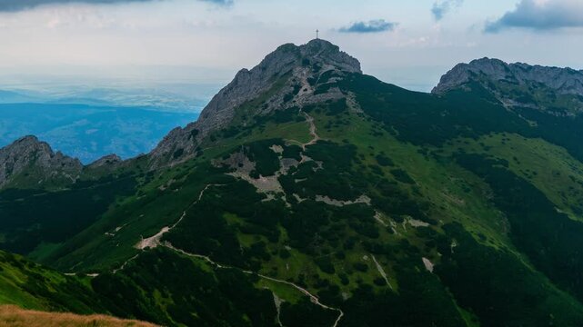 Bright Summer Day Over Giewont &ndash; Tatra Landscape in Motion