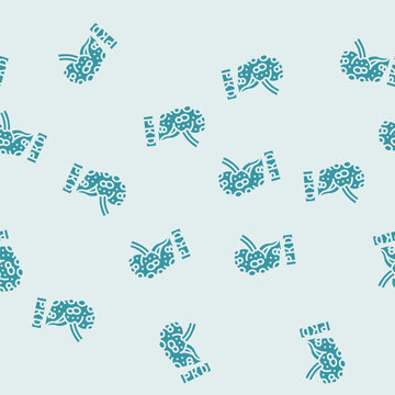 polycystic kidney disease vector glyph seamless pattern polycystic kidney disease sign illustration