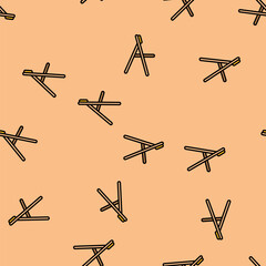 Fototapeta premium umbrella stand outdoor furniture vector seamless pattern umbrella stand outdoor furniture sign illustration