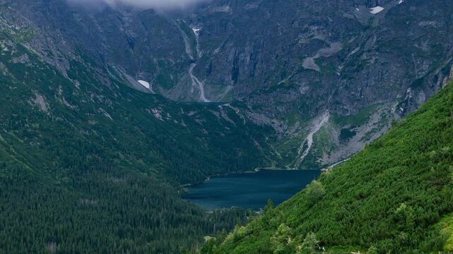 Mountain Time-Lapse: Summer Clouds over Morskie Oko