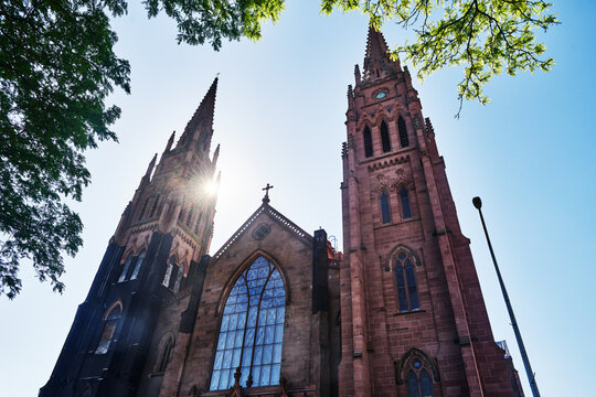 Cathedral of the Immaculate Conception, built in 1852, Albany, New York