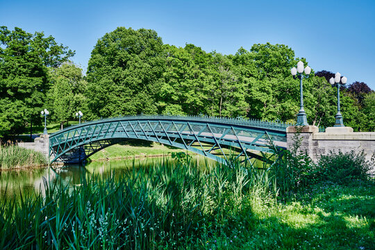 The Washington Park Bridge in Albany, New York