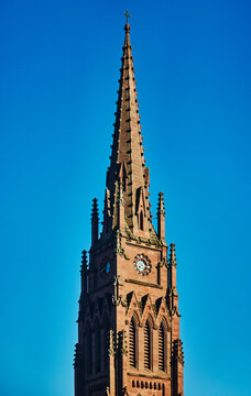 spire of the Cathedral of the Immaculate Conception in Albany, New York