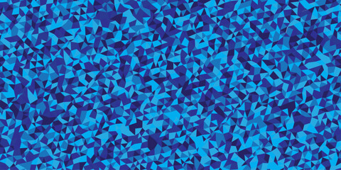 vector poly triangle texture geometric pattern triangular. Dark blue vector cover in polygonal style. Geometric camouflage seamless pattern. © coal digger