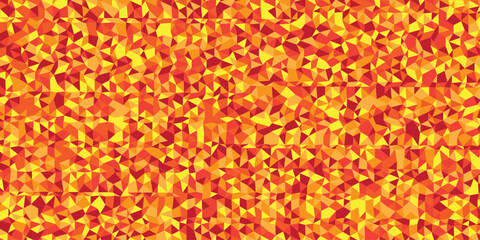vector poly triangle texture geometric pattern triangular. Dark orange vector cover in polygonal style. Geometric camouflage seamless pattern. © coal digger