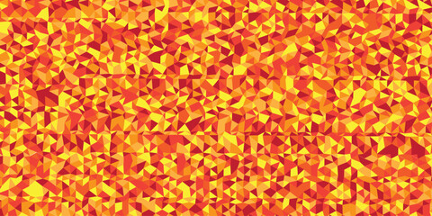 vector poly triangle texture geometric pattern triangular. Dark orange vector cover in polygonal style. Geometric camouflage seamless pattern. © coal digger