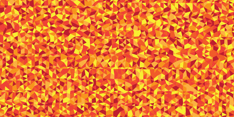 vector poly triangle texture geometric pattern triangular. Dark orange vector cover in polygonal style. Geometric camouflage seamless pattern. © coal digger