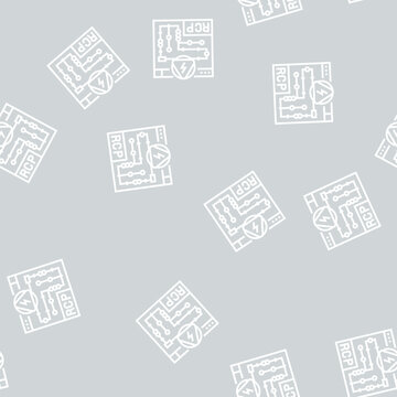 rcp electrical plans interior design vector line seamless pattern rcp electrical plans interior design sign illustration