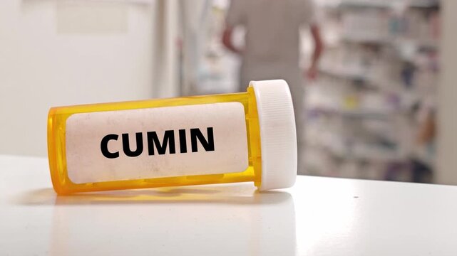 CUMIN herbal botanical supplement for digestive and liver support