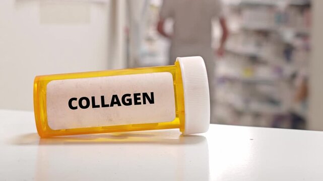 COLLAGEN protein supplement for joint skin and connective tissue health